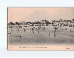 LE POULIGUEN : La Plage à L'heure Des Bains - Très Bon état - Le Pouliguen