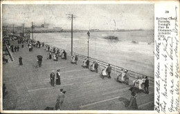 11322525 Atlantic_City_New_Jersey Rolling Chair Parade _ Youngs Pier In Distance - Sonstige & Ohne Zuordnung