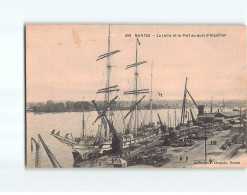 NANTES : La Loire Et Le Port Au Quai D'Aiguillon - Très Bon état - Nantes