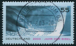 BRD 2003 Nr 2312 Zentrisch Gestempelt X9362D2 - Used Stamps