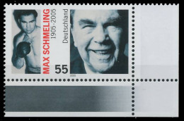 BRD BUND 2005 Nr 2489 Postfrisch ECKE-URE X397D8A - Unused Stamps