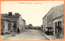 CPA 85 VENANSAULT Vendée - La Grande Rue - Sonstige & Ohne Zuordnung