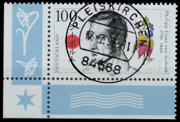 BRD BUND 1996 Nr 1842 Zentrisch Gestempelt ECKE-ULI X56AB6A - Used Stamps