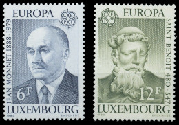 LUXEMBURG 1980 Nr 1009-1010 Postfrisch S1C344E - Ongebruikt