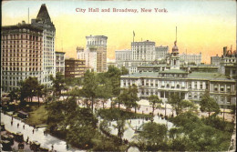 11322354 New_York_City City Hall And Broadway - Other & Unclassified