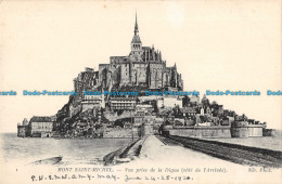 R089107 Mont Saint Michel. Vue Prise De La Digue. Cote De LArrivee. ND Phot. Imp - Monde