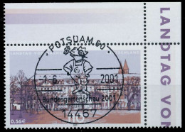 BRD BUND 2001 Nr 2184 Zentrisch Gestempelt ECKE-ORE X636D56 - Used Stamps