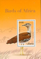 LIBERIA 2007 - Oiseaux - BF 2 -  Kori Bustard - Arends & Roofvogels