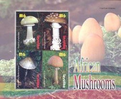 LESOTHO 2007 - Champignons D'afrique - Feuillet ( Amanita Phaloides) - Pilze