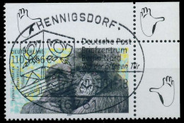 BRD BUND 2001 Nr 2182 Zentrisch Gestempelt ECKE-ORE X636D6E - Used Stamps