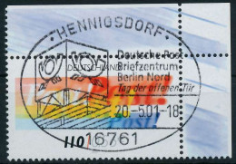 BRD BUND 2001 Nr 2179 Zentrisch Gestempelt ECKE-ORE X636DAE - Used Stamps