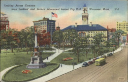 11322315 Worcester_Massachusetts Looking Across Common From Soldiers And Sailors - Other & Unclassified