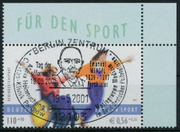 BRD BUND 2001 Nr 2166 Zentrisch Gestempelt ECKE-ORE X636E2E - Used Stamps