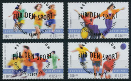 BRD BUND 2001 Nr 2165-2168 ESST Zentrisch Gestempelt S26EF76 - Gebraucht