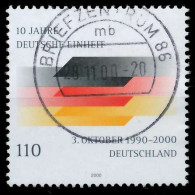 BRD BUND 2000 Nr 2142 Zentrisch Gestempelt X636F62 - Oblitérés