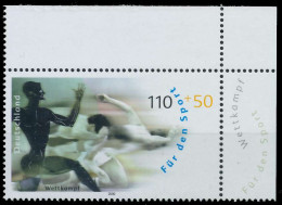 BRD BUND 2000 Nr 2096 Postfrisch ECKE-ORE X63B1FE - Unused Stamps