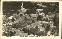 11322169 London_Borough_of_Harrow Harrow Church And School Airview - Andere & Zonder Classificatie