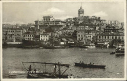 11321750 Constantinopel Istanbul Pera Et Galate Hafen Schiff  Constantinopel Ist - Turquie