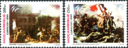 MOZAMBIQUE 1989 - Bicentenaire De La Révolution Française  - 2 V. - Mozambique