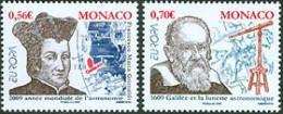 MONACO 2009 - Europa - L'astronomie - 2 V. - Unused Stamps