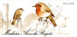 MADERE 1988 - Faune Régionale: Oiseaux - Carnet - Madeira