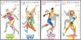 MACAO 2004 -  Jeux Olympiques D'Athènes -  Disciplines - 4 V. - Unused Stamps