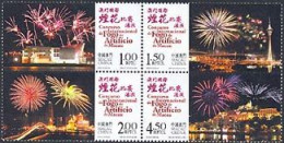 MACAO 2004 -  Concours International De Feux D'artifice -- 4 V. - Ongebruikt