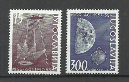 JUGOSLAVIA Jugoslawien 1958 Michel 868 - 869 MNH - Ongebruikt