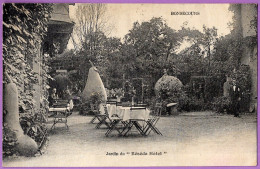 CPA 76 BONSECOURS - Jardin Du "Réséda Hôtel" - Bonsecours