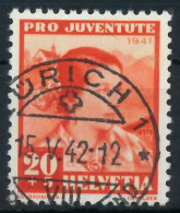 SCHWEIZ PRO JUVENTUTE Nr 401 Zentrisch Gestempelt X6A370A - Used Stamps