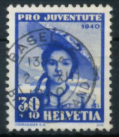 SCHWEIZ PRO JUVENTUTE Nr 376 Zentrisch Gestempelt X6A3726 - Used Stamps