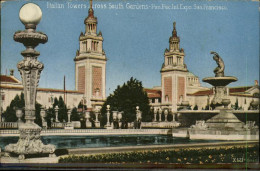 11321200 San_Francisco_California Italian Towers Across South Gardens - Andere & Zonder Classificatie