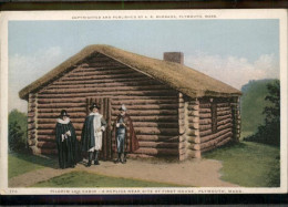 11321183 Plymouth_Massachusetts Pilgrim Log Cabin - Sonstige & Ohne Zuordnung