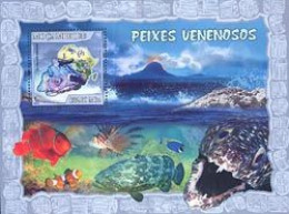 MOZAMBIQUE 2007 - Poissons Venimeux - Bloc - Fishes