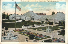 11321102 Chicago_Illinois Sunken Gardens Conservatory Washington Park - Otros & Sin Clasificación