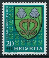 SCHWEIZ PRO JUVENTUTE Nr 1210 Zentrisch Gestempelt X6AA2BE - Used Stamps