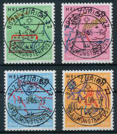 SCHWEIZ PRO JUVENTUTE Nr 1381-1384 Zentrisch Gestempelt X6AA30A - Used Stamps