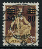 SCHWEIZ 1915 Nr 127 Zentrisch Gestempelt X6C2CA2 - Usati