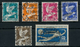 SCHWEIZ 1932 Nr 250-255 Zentrisch Gestempelt X6C2CFA - Gebraucht