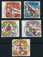 SCHWEIZ 1998 Nr 1658-1662 Zentrisch Gestempelt X6C2E42 - Usados