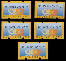 BRD BUND AUTOMATENMARKEN 2002 Nr ATM 4-1-VS2 Postfrisch X73187E - Machine Labels [ATM]