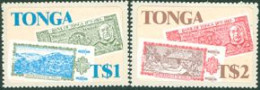 TONGA 1983 - 10ème Anniversaire De La Banque - 2 V. - Tonga (1970-...)