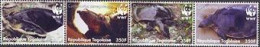 TOGO 2006 - W.W.F. -  Trionyx Du Sénégal - Bande De 4 - Unused Stamps