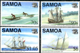 SAMOA 1999 - Australia'99 - Bateaux - 4 V. - Samoa