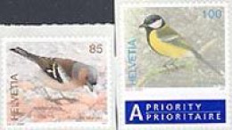 SUISSE 2007 - Oiseaux Indigènes - Adhésifs - Code Barre Au Verso - Unused Stamps