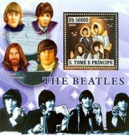 S; TOME ET PRINCIPE 2006 - Les Beatles - Groupe - BF Argent - Cantantes