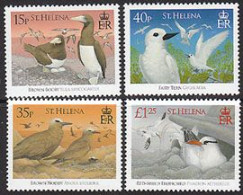 ST HELENE 2008 - Oiseaux De Mer - II - 4 Timbres - Saint Helena Island