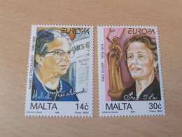 TIMBRES   MALTE    ANNEE  1996     N  958  /  959    COTE  5,00  EUROS   NEUFS  LUXE** - Malte