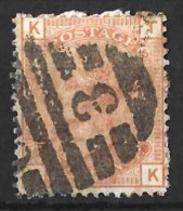 GB..QUEEN VICTORIA...(1837-01.)..." 1873.."...SURFACE PRINTED...4d...PL15..... SOLD AS A FILLER..(CAT.VAL£475..). USED. - Gebruikt