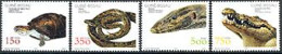 GUINEE BISSAU 2002 - Reptiles - 4 V. - Serpenti